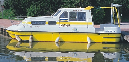 Hausboot Triton 860 - Aufteilung