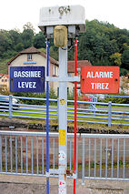 Schleusenbedienung