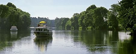 Hausboote auf der Charente - Frankreich