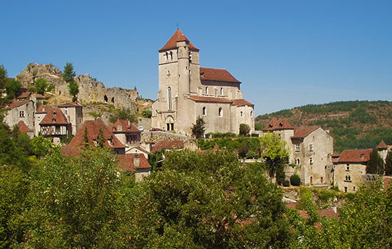 wildromantischer Lot - St. Cirg Lapopie