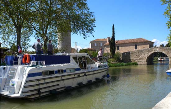 Huasboot Tarpon auf dem Canal du Midi