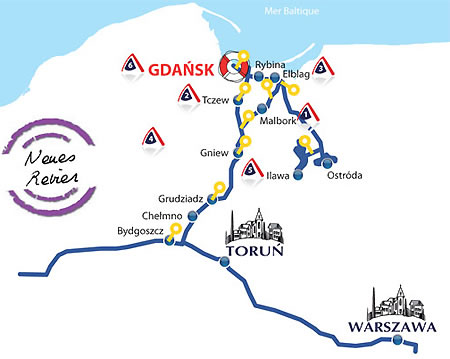 Hausboot-Region Polen ab Gdansk