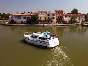 Hausboot Tarpon in der Camargue