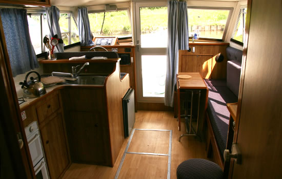 Hausboot Cirrus - Innenansicht