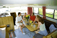 Hausboot Grand Classique - Salon
