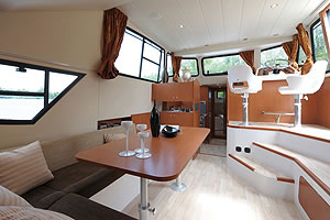 Hausboot Minuetto - Salon