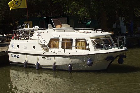 Hausboot Sheba in Port Cassafieres, Canal du Midi