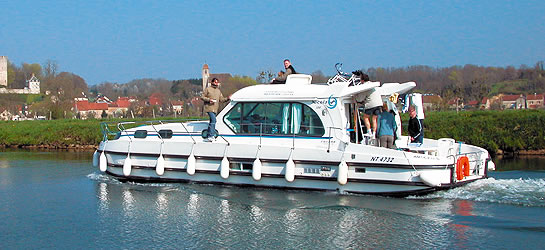 Hausboot Nicols auf der Saone