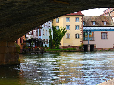 Strasbourg vom Hausboot aus