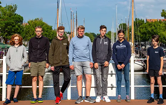 Segeln auf dem Wattenmeer - die 'Jugend'-Crew