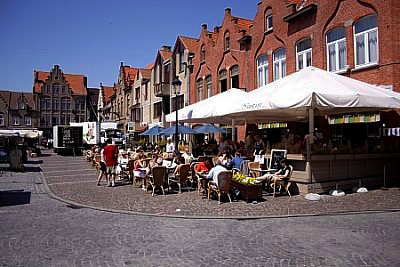 Marktplatz Nieuwpoort