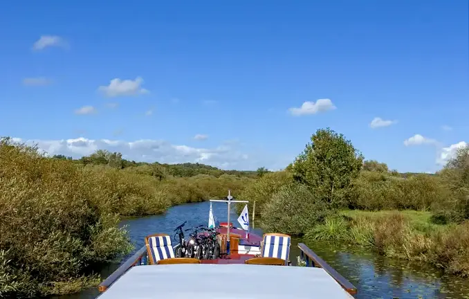 Hotelschiff Nymphea in der Bretagne