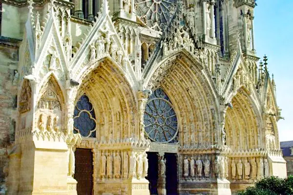 Kathedrale in Reims