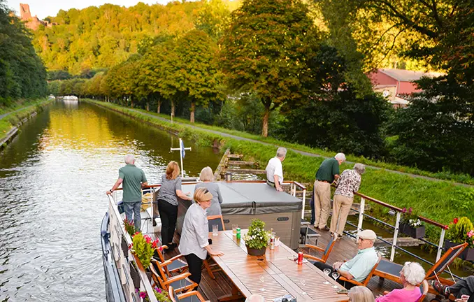 Hotelschiff Panache im Elsass