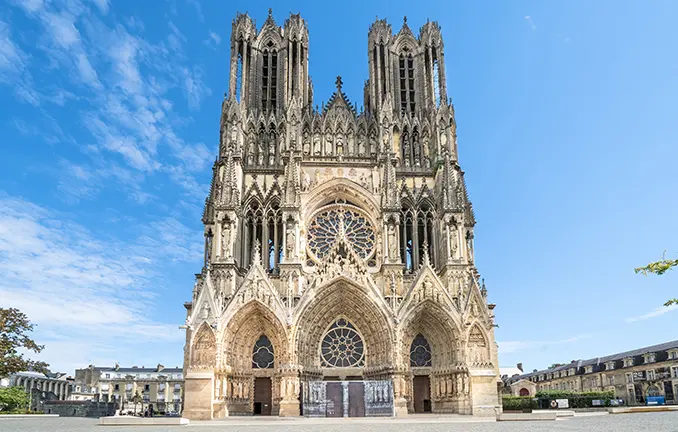 Kathedrale in Reims Kathedrale in Reims