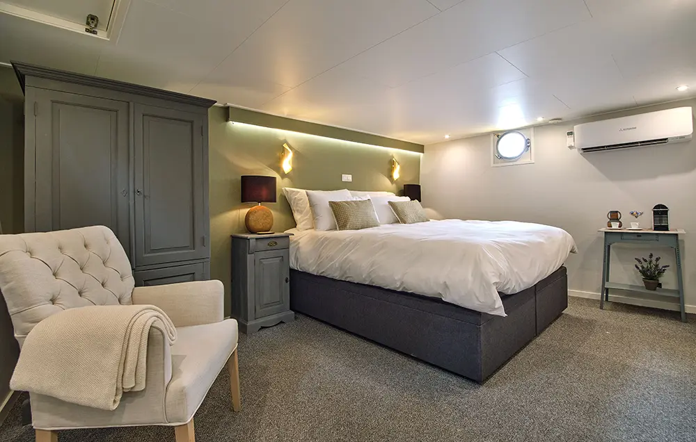 Hotelschiff 'Kir Royale' - Kabine