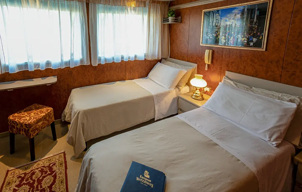 Hotelschiff 'La Bella Vita' - Kabine