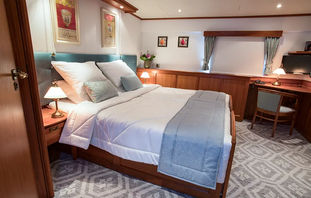 Flusskreuzfahrt mit dem Hotelschiff La Nouvelle Etoile - Kabine