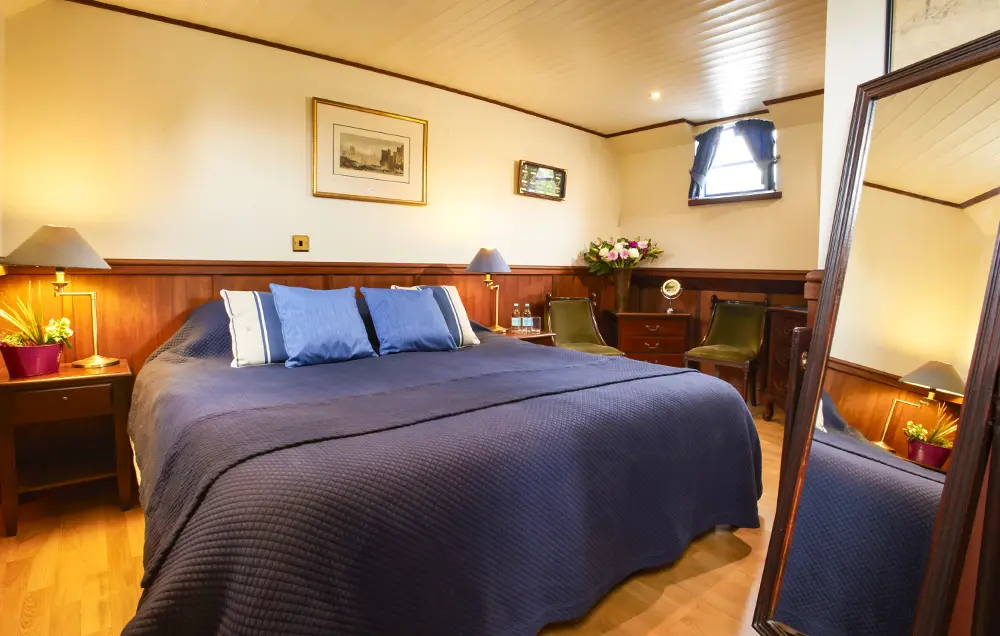 Hotelschiff Magna Carta - Kabine