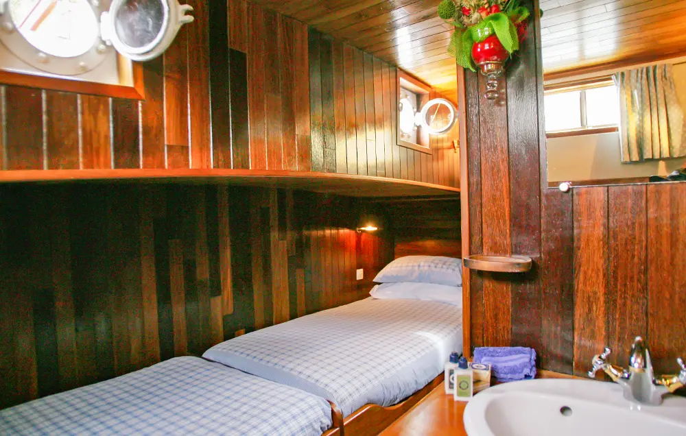 Hotelschiff Nymphea - Kabine Chambord