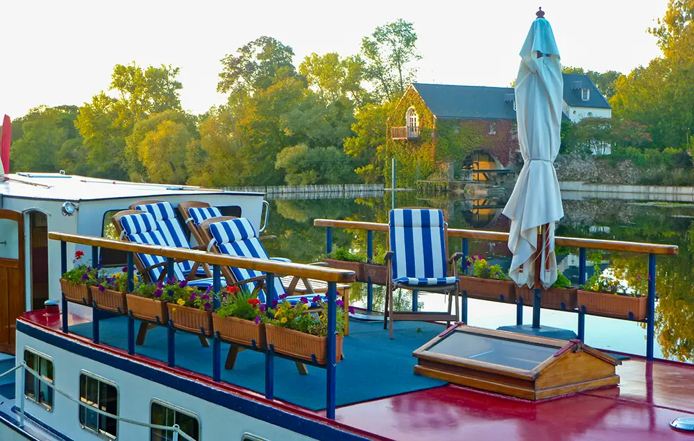 Hotelschiff Nymphea - Sonnendeck
