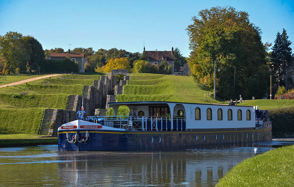 Hotelschiff Renaissance auf dem Canal de Briare