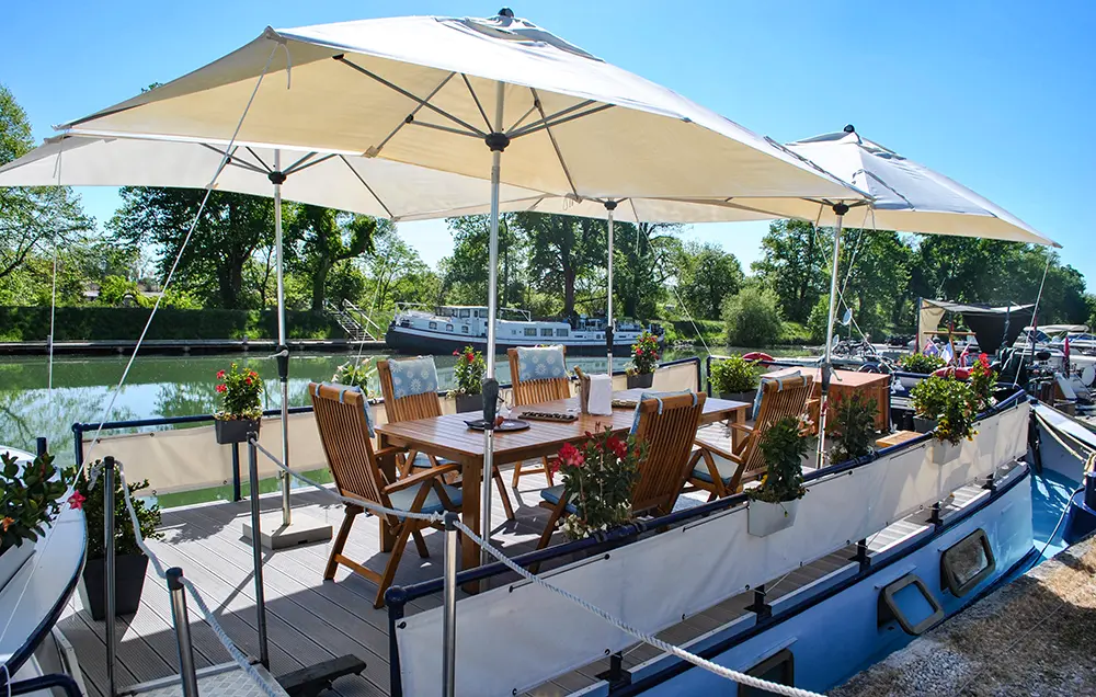 Hotelschiff Rosa - Sonnendeck