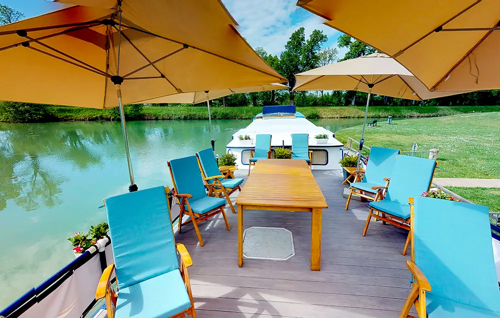 Hotelschiff Rosa - Decksstühle