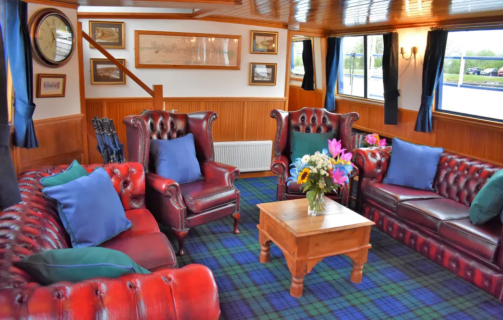 Hotelschiff 'Scottish Highlander' - Salon