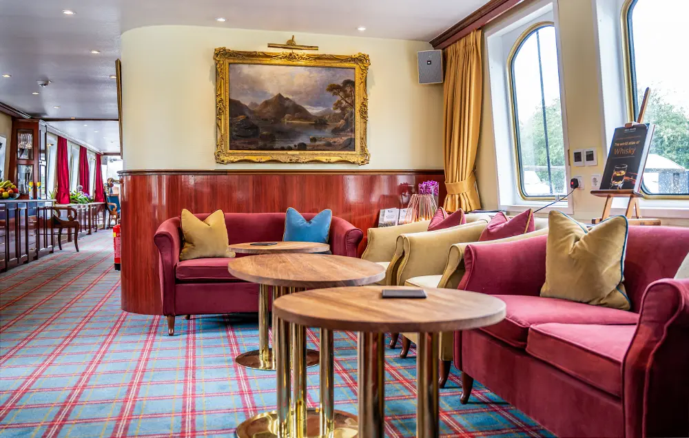 Hotelschiff 'Spirit of Scotland' - salon