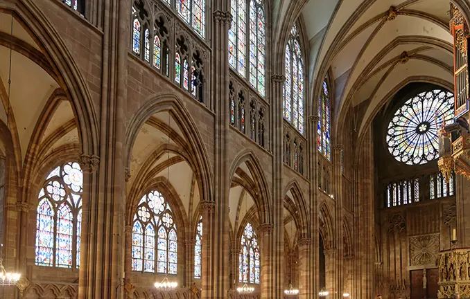 Straßburger Münster - Kirchenfenster