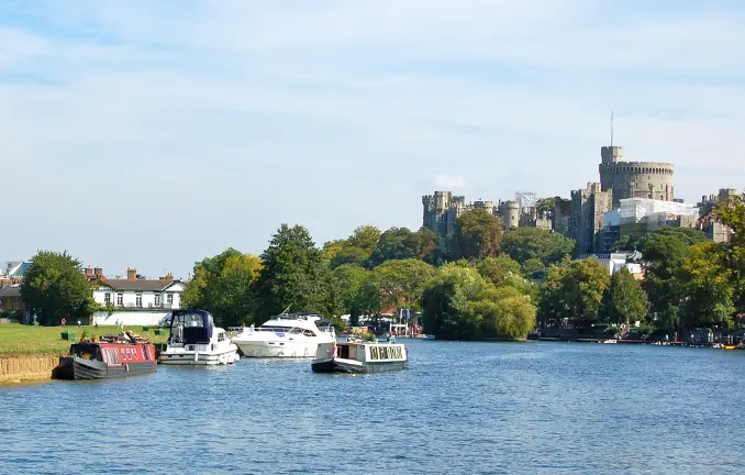 Themse bei Windsor Themse bei Windsor
