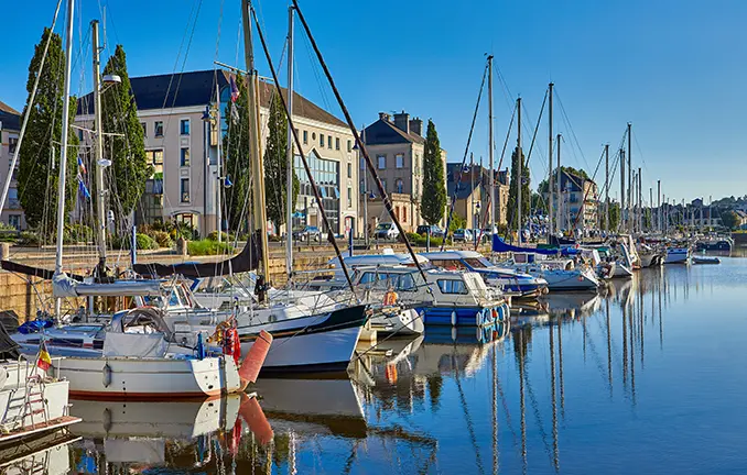 Redon in der Bretagne