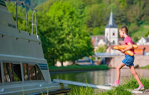 Urlaub mit dem Hausboot im Elsass