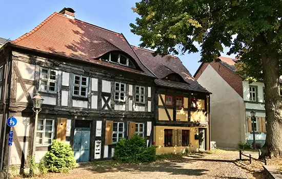 Altes Fachwerkhaus in Rathenow