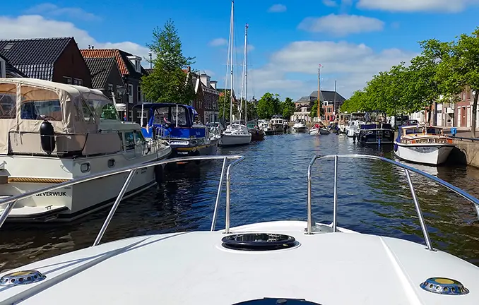 Bootsurlaub in Holland