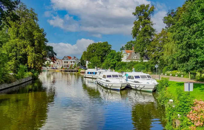 Hausboot fahren in der Region Amsterdam - Utrecht ab Vinkeveen Motorboot fahren ab Vinkeveen