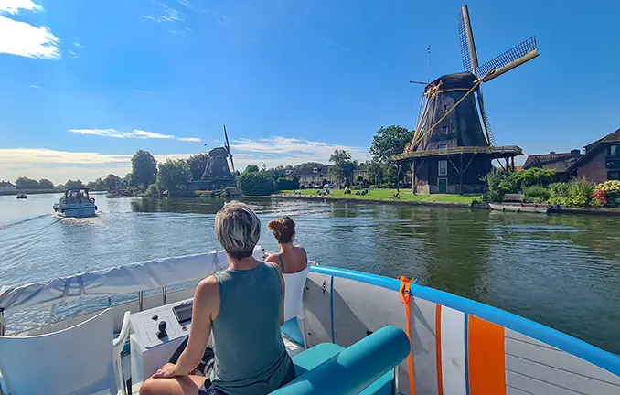 In Holland Hausboot fahren