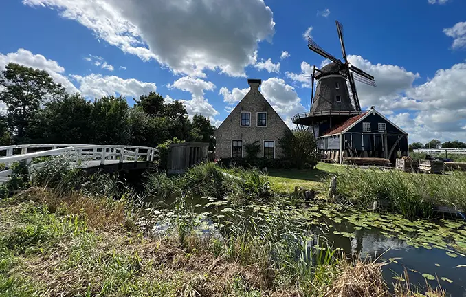 Ijlst, Niederlande - Windmühle