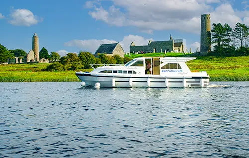 Mit dem Hausboot auf dem Shannon
