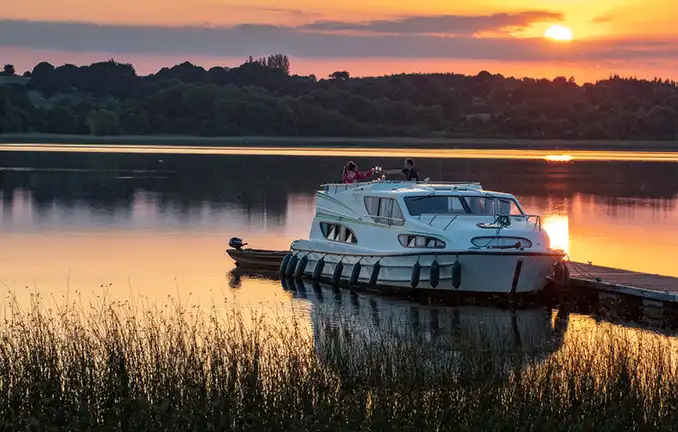 Hausboot in Irland