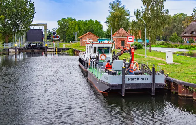 Bootstour - Schleuse Lewitz auf der Elde-Müritz-Wasserstraße Schleuse Lewitz
