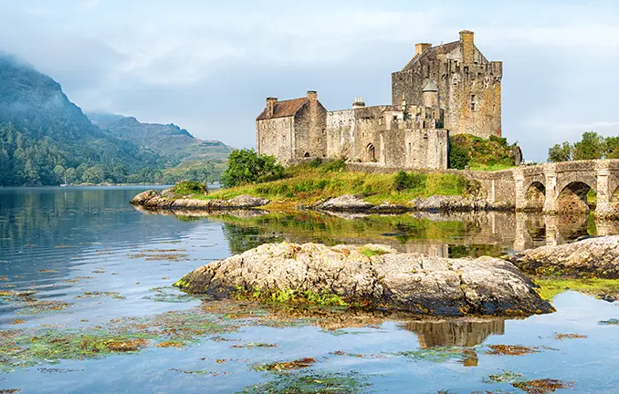 Castle 'Eilean Donan in Schottland