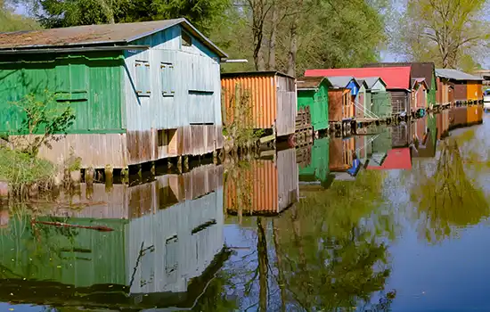 Bootshäuser in Mecklenburg