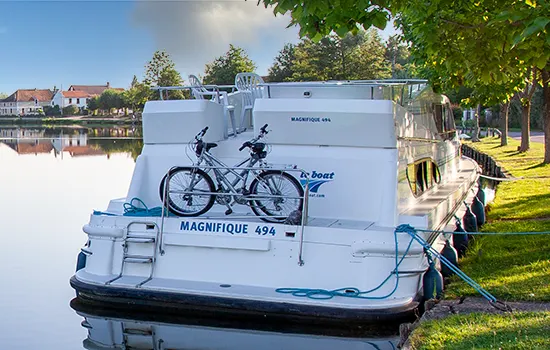 Hausboot Magnifique - Fahrräder an Bord