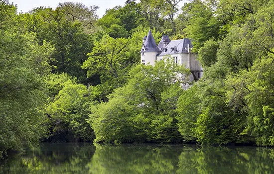 hübsches Schloss an der Charente