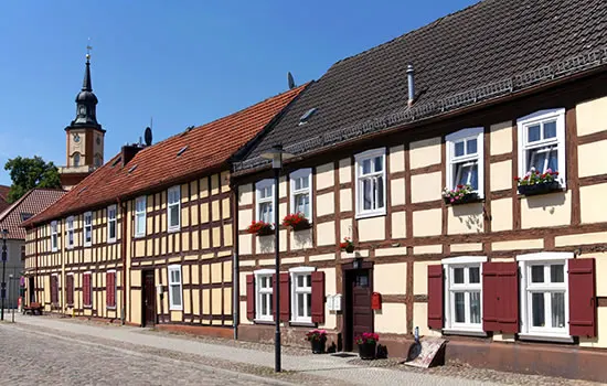 Straße in Templin