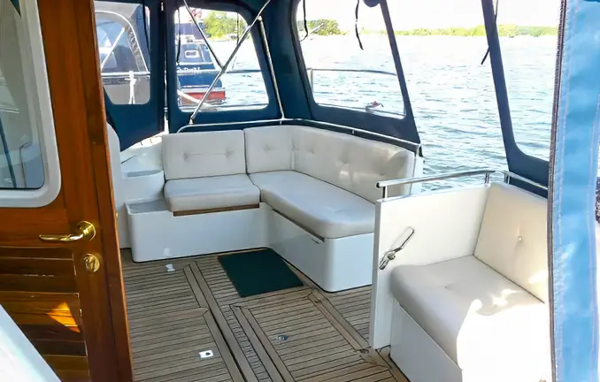 Motorboot 'Bravoure 40'