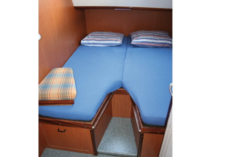 Safari Houseboat 1200 - Kabine