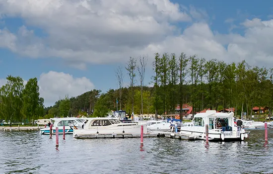 Bootsanleger in Jabel am Jabelschen See